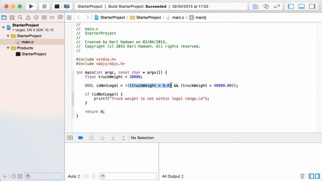 Objective-C Tutorial - #7 - Boolean Variables смотреть онлайн