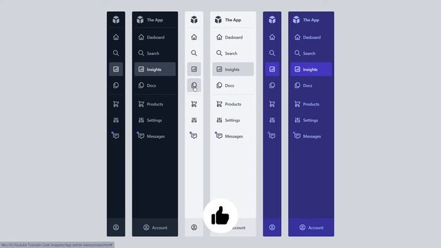 App Admin Menu Bar Using Tailwind CSS | Navigation Bar HTML & Tailwind CSS | Tailwind Navbar