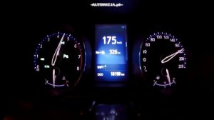 Toyota C-HR 1.2 Turbo acceleration 0-100 km/h, 0-190 km/h, 0-400 m, racelogic