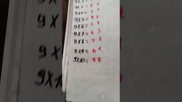 Учимся умножить 8 и 9. смотреть онлайн