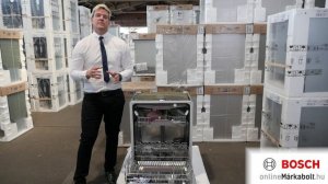 Bosch SMV6ZCX00E Beépíthető mosogatógép bemutató videó
