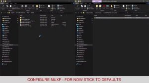 PART 2 MUXP - Install and Work Environment