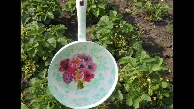 Дачные поделки могут быть красивее, если их украсить декупажем. Декупаж поделки фото