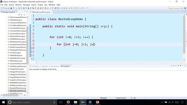 Java Nested Loops by Example using a For Loop - Java Programming - Appficial смотреть онлайн