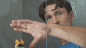 Установка душевой двери WasserKRAFT