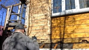 Обновления фасада дачного дома. Эконом вариант