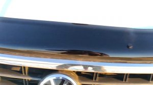 Дефлектор капота мухобойка Volkswagen Polo (Фольксваген поло) 6 2020, 2021, 2023 - Cobra Tuning