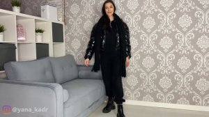 С чем носить ЧЕРНУЮ КУРТКУ | ОБРАЗЫ С ПРИМЕРКОЙ | Мои луки | Стильные варианты зима-весна-осень