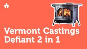 Видео обзор печь камина Vermont Castings Defiant 2 in 1. Внешний вид, характеристики…