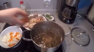 Корейский суп из морепродуктов Хемультан(Korean seafood soup)