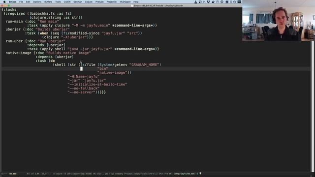 clojureD 2021: "Your own fast, native Clojure scripting CLI with GraalVM and SCI" by Michiel Borken смотреть онлайн