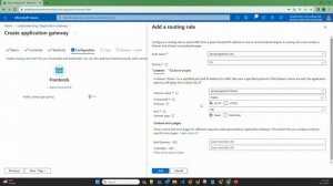 Azure Application Gateway - Mulitple Site Hosting