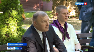 Мурат Кумпилов навестил детей из подшефного Генического района в детском лагере "Лань"