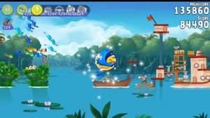 Angry Birds Rio Blossom river All levels