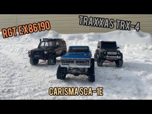 Carisma SCA-1E vs TRAXXAS TRX-4 vs RGT EX86190 LC76 - а МОЖНО ли вообще ИХ сравнивать?