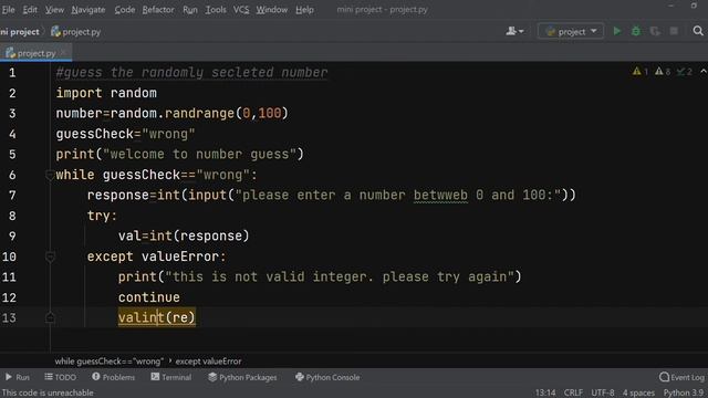 python project guess random number | python program | python full course in Hindi | python tutorial