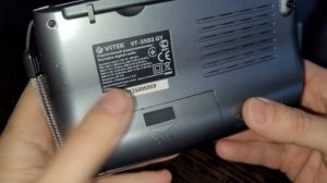 Нашёл в гараже старый приёмник частично не рабочий Vitek VT3583