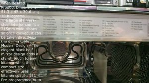 Unboxing Panasonic 27L 4-in-1 Convection Microwave Oven, NN-CD67, Black with Healthy Air Fryer Menu