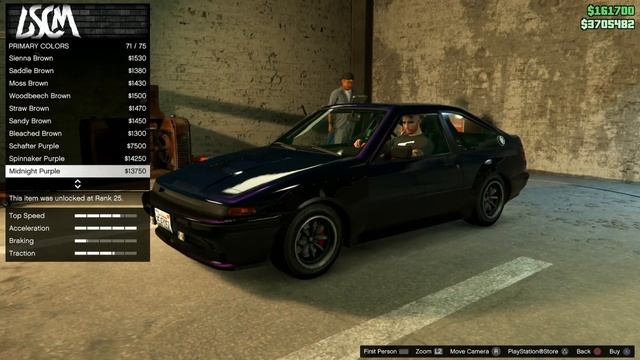 GTA 5 - Tuners DLC - Karin Futo GTX (Toyota AE86) смотреть онлайн