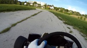 Карт АКУ-83 с двигателем от мотоблока GX390 13 л.с. (f188)