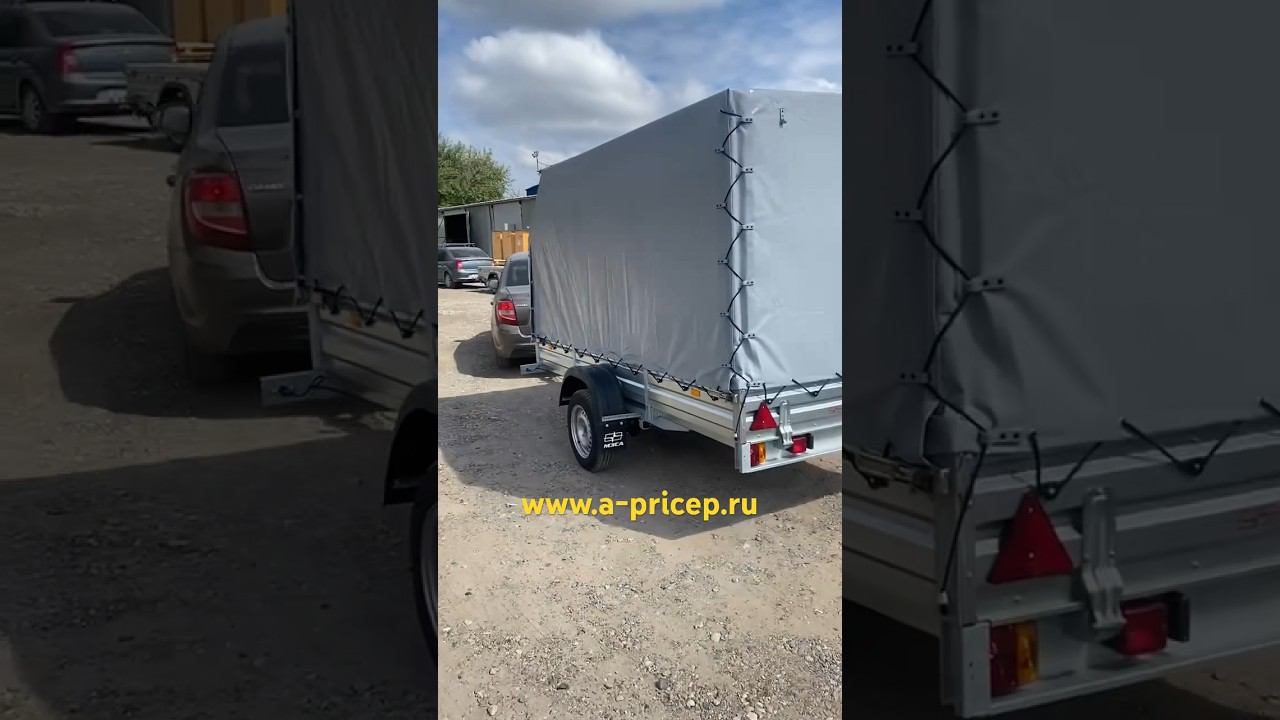 Легковой прицеп МЗСА 817711 Казань Чебоксары Наб Челны УФА АРИВА МЗСА #мзса #прицеп