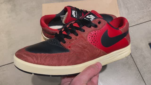Nike SB Paul Rodriguez 7 University Red 599604-601 смотреть онлайн