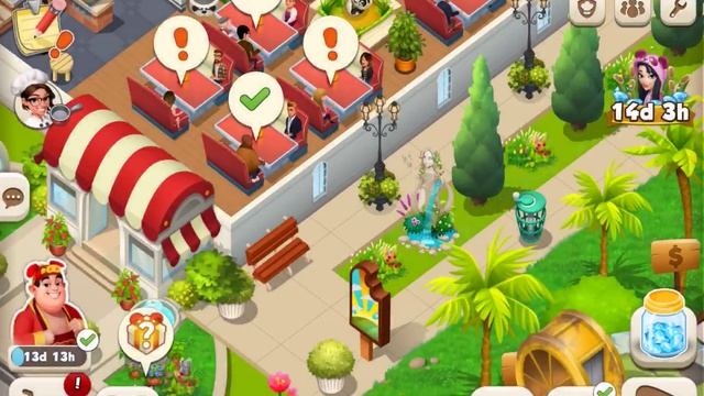 TASTY TOWN (Social Point) - Gameplay Walkthrough Part 4 iOS / Android - Chinese New Year смотреть онлайн