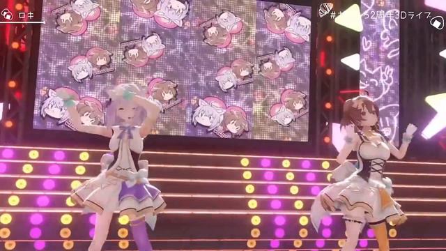 Inugami Korone X Nekomata Okayu - ロキ / Roki | Hololive Sing