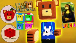 Super Bear Adventure Где спрятаны Стикеры в Большом Доме! 🐻 #superbear #лавиния #mimimishki