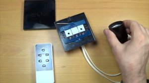 ? ОБЗОР  Подключаем Сенсорный выключатель диммер с функцией ДУ ( стильно и недорого )
