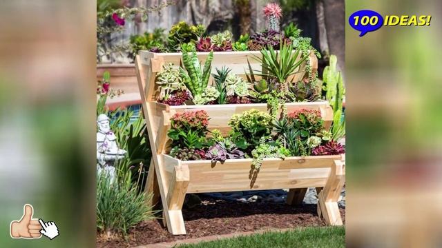 30 Ideas for flower beds: boxes for flowers and plants! смотреть онлайн