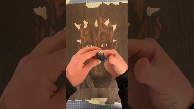 Wooden Darth Maul Art Work. Check the channel for the extended version смотреть онлайн