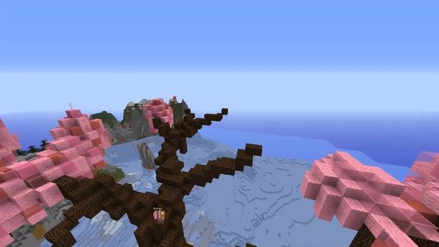 Minecraft Time Lapse 「Sakura Tree」 смотреть онлайн