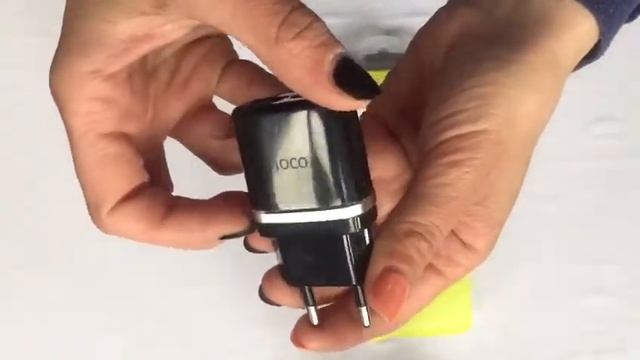 УЗУ Блок сеть HOCO выход на 2 USB С12 смотреть онлайн