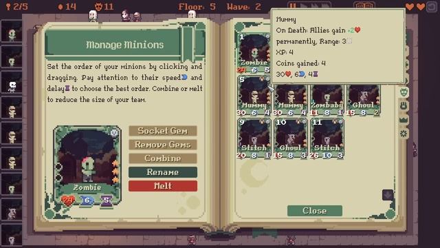 Summoning an Undead Army! | REVERSE Tower Defense Roguelike | Tower Escape смотреть онлайн