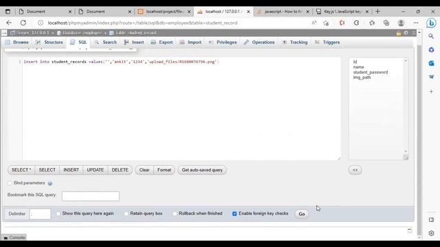 PHP Tutorial || Saving Uploaded File Names to Database in PHP Tutorial || live class