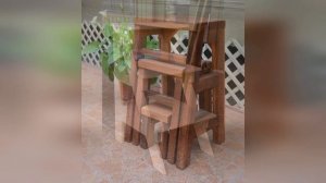 Идеи мебели из натурального дерева своими руками для дома