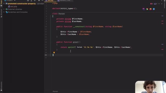 PHP 8 Constructor Property Promotion ?