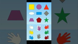 Учим  цвета и фигуры  для  детей.