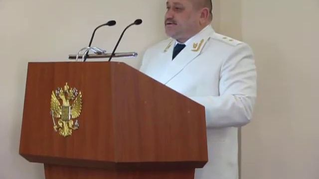 Владимир Степанов на Дне прокуратуры.AVI