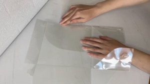 Как собрать упаковку под бенто-торт с прозрачной крышкой
