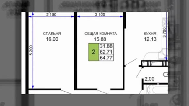 Новая двухкомнатная квартира в Краснодаре #переездвкраснодар #квартиравкраснодаре