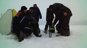 Рыбалка зимой на Плещеевом озере