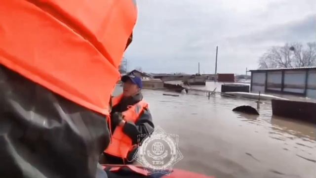 Паводок. Работа спасателей