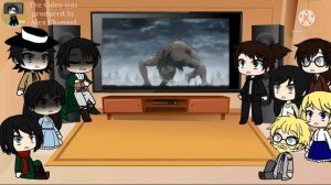Family Ackerman + family Yeager react ( Part 4 ) ( Aot react to Levi )