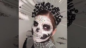 איפור לפורים грим на Хеллоуин make up for halloween