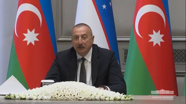 Президент Азербайджана Ильхам Алиев о Узбекистане смотреть онлайн
