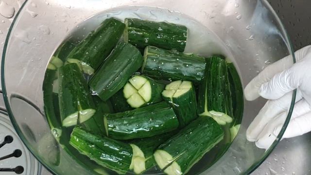 ОИ СОБАГИ/Огурцы по-корейски/Кимчи из огурцов/오이소박이/#Корейская_кухня