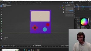 Мастер -класс "Как создать 3D модель Gameboy в программе blender"