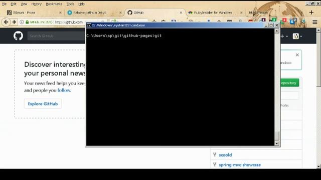 Jekyll with Github -- Windows смотреть онлайн